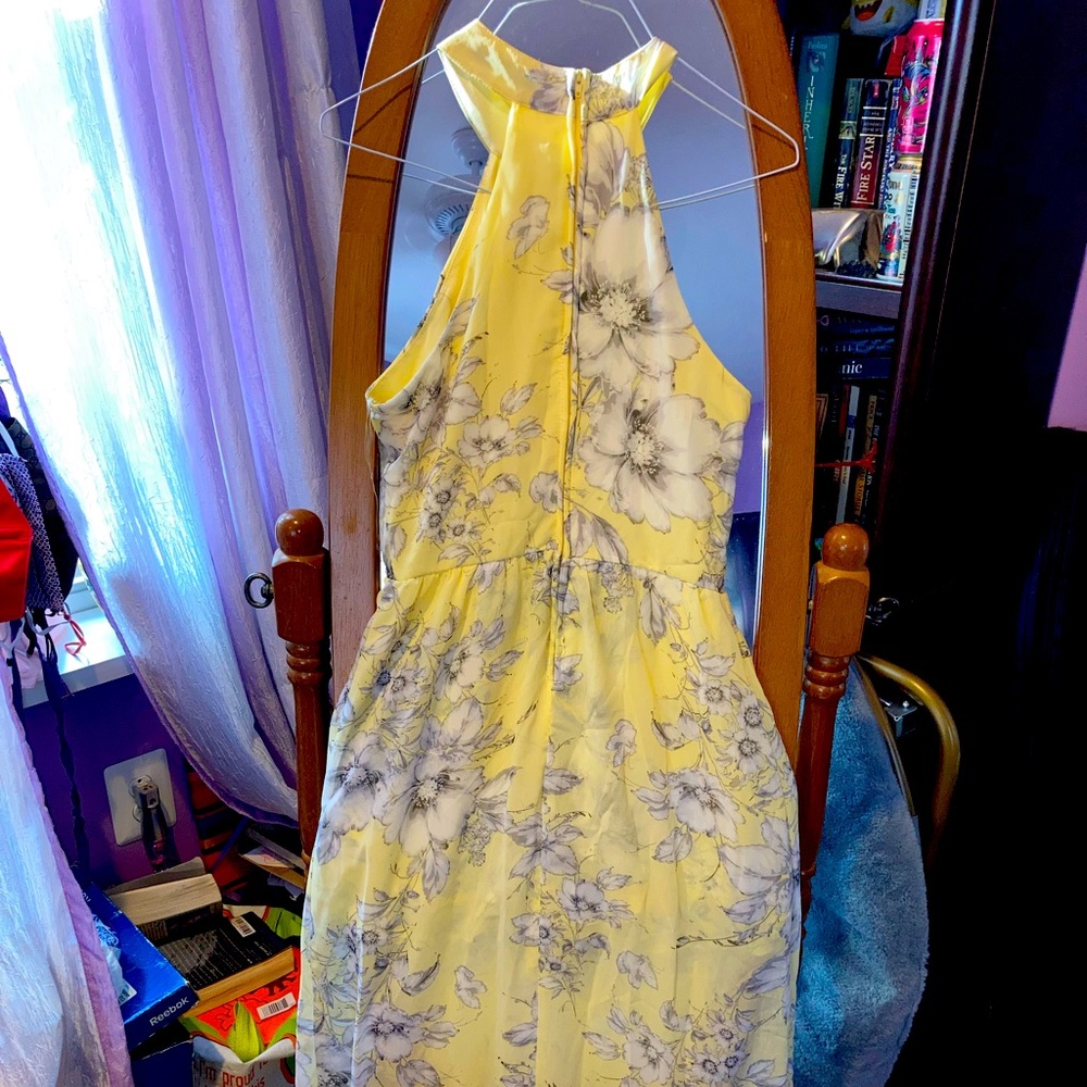 Floral Jumpsuit Butterfly Dress